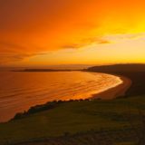 Sunset in Catlins